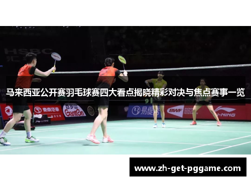 马来西亚公开赛羽毛球赛四大看点揭晓精彩对决与焦点赛事一览 马来西亚公开赛羽毛球赛四大看点揭晓精彩对决与焦点赛事一览